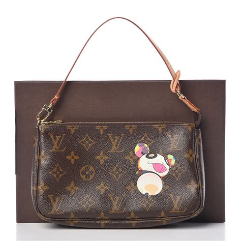 LOUIS VUITTON Monogram Panda Pochette Accessories